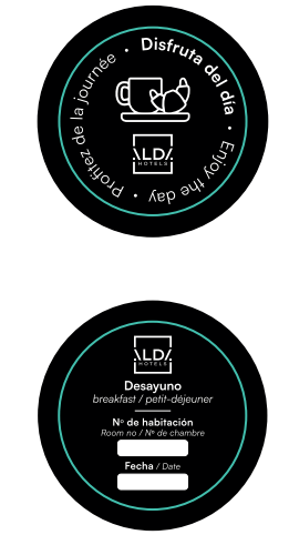 Tickets Restaurante Verde Desayuno Alda Hotels