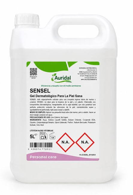 GEL DERMO AURIDAL SENSEL 5 L