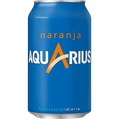  Aquarius Naranja Lata