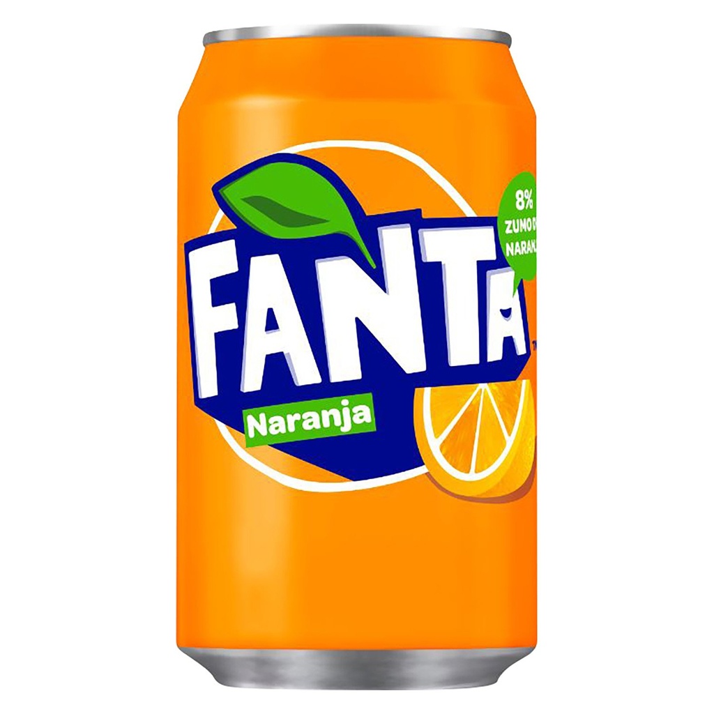 Fanta Naranja Lata