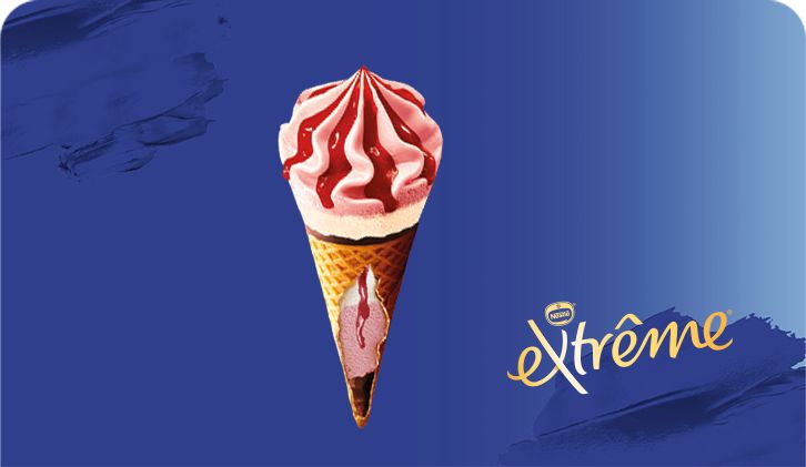 Extreme Nestlé Fresa y Nata