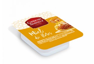 CAJA MIEL MONODOSIS 15 GR 168 UNID.